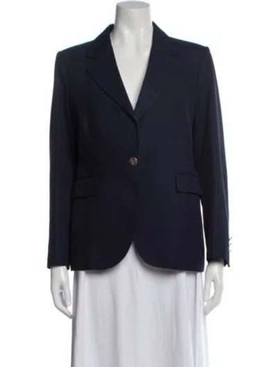 Pre-owned Ch Carolina Herrera Blazer In Blue