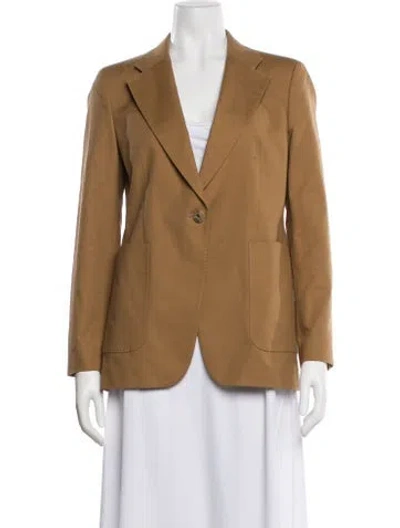 Pre-owned Ch Carolina Herrera Blazer In Brown