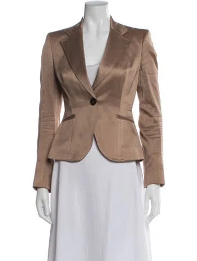 Pre-owned Ch Carolina Herrera Blazer In Neutral