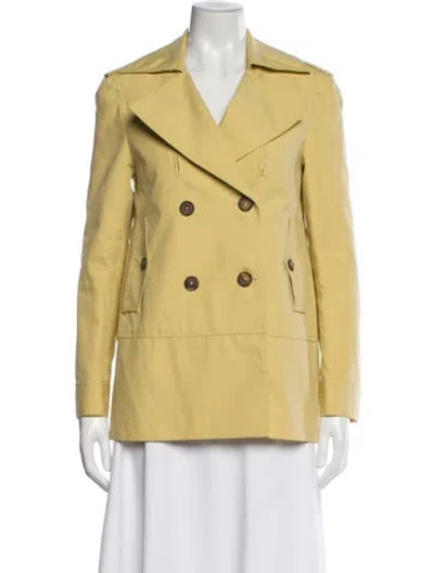 Pre-owned Ch Carolina Herrera Blazer In Yellow