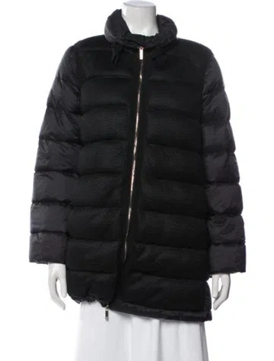 Pre-owned Ch Carolina Herrera Down Jacket In Black