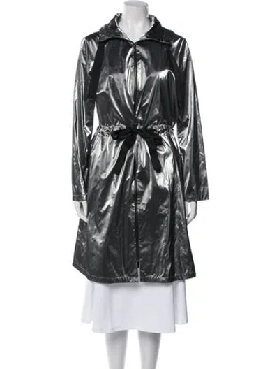 Pre-owned Ch Carolina Herrera Evening Jacket In Silver