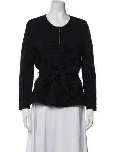 Pre-owned Ch Carolina Herrera Jacket In Black