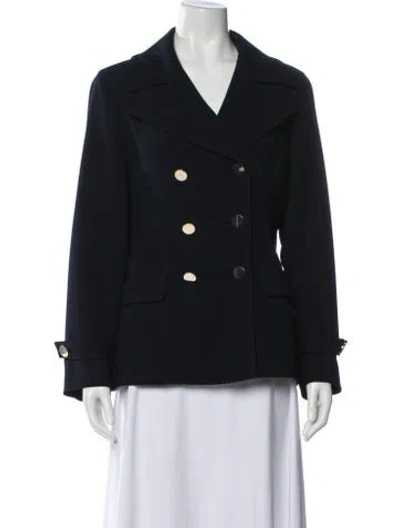 Pre-owned Ch Carolina Herrera Jacket In Blue