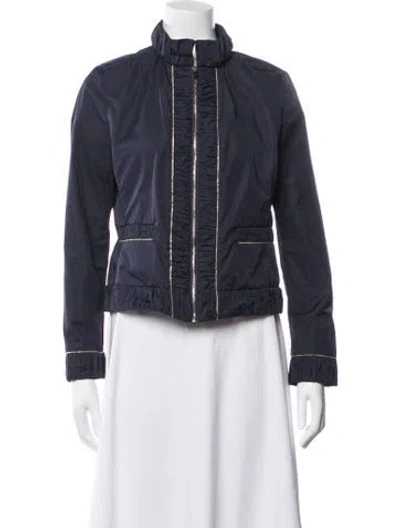 Pre-owned Ch Carolina Herrera Jacket In Blue