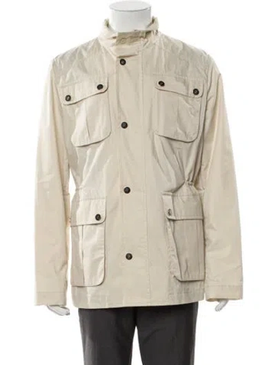 Pre-owned Ch Carolina Herrera Jacket In Neutral