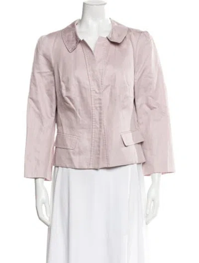 Pre-owned Ch Carolina Herrera Jacket In Pink