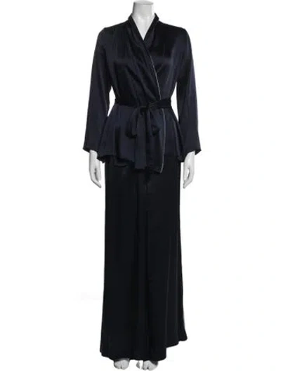 Pre-owned Ch Carolina Herrera Pant Set In Blue