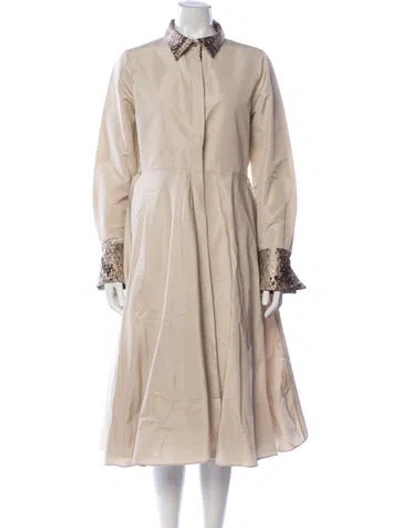Pre-owned Ch Carolina Herrera Patterned Jacket In Neutrals