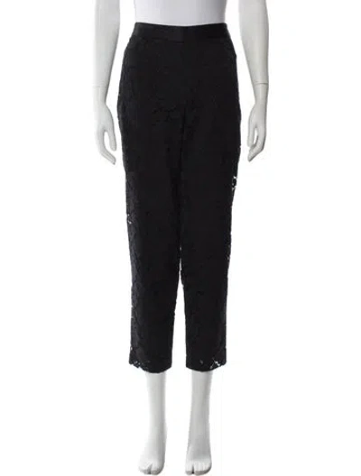 Pre-owned Ch Carolina Herrera Straight Leg Pants In Gray
