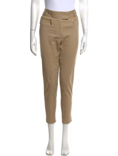 Pre-owned Ch Carolina Herrera Straight Leg Pants In Neutrals
