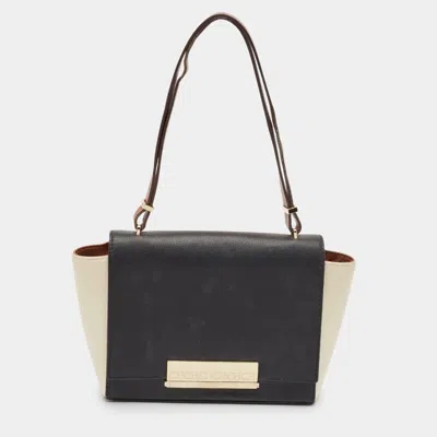 Ch Carolina Herrera Tricolor Leather Casati Shoulder Bag In Multi