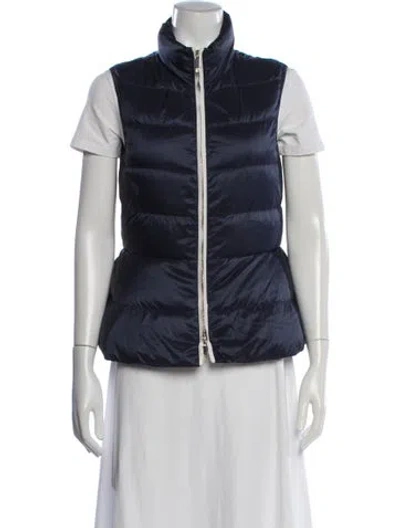 Pre-owned Ch Carolina Herrera Vest In Blue