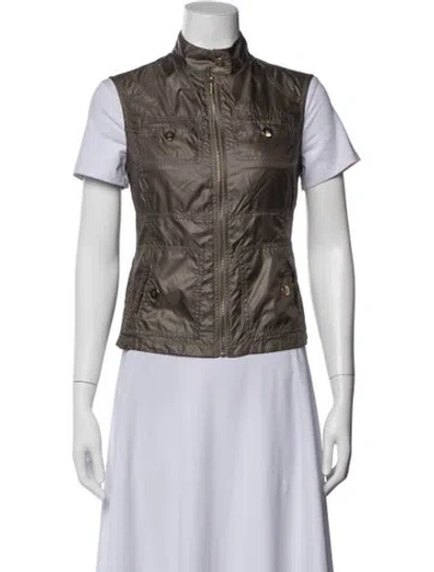 Pre-owned Ch Carolina Herrera Vest In Neutrals