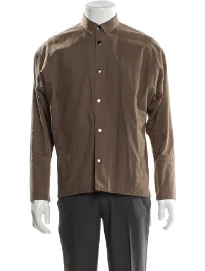 Pre-owned Ch Carolina Herrera Windbreaker In Brown