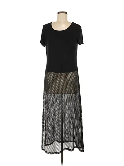 Pre-owned Cha Cha Vente Casual Dress In Black