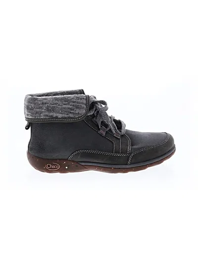 Pre-owned Chaco Ankle Boots In Gray