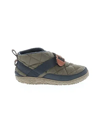 Pre-owned Chaco Ankle Boots In Green