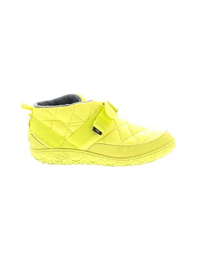Pre-owned Chaco Ankle Boots In Yellow