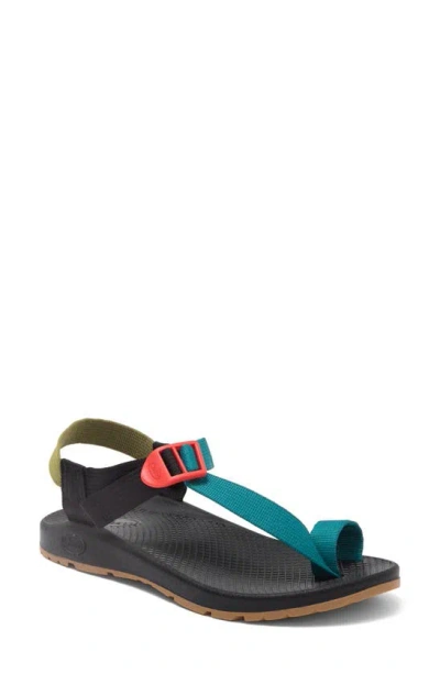 Chaco Bodhi Sandal In Teal Avocado