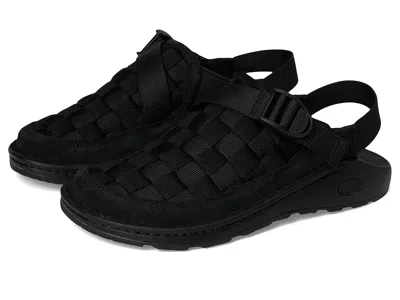 Chaco Canyon Woven Clog In Black