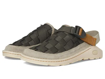 Chaco Canyon Woven Clog In Gray
