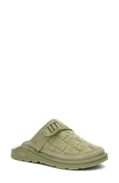 Chaco Canyon Woven Clog In Green