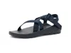Chaco Classic Men's Sandals Total Eclipse: 10 D - Medium In Blue