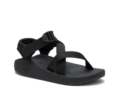 Chaco Cush Z Sandal In Black