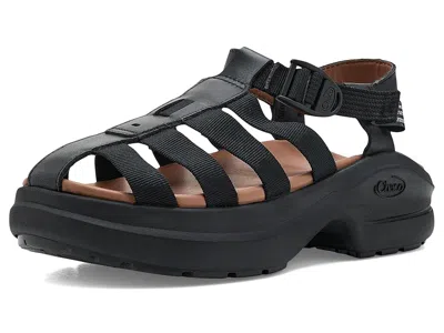 Chaco Cushform Fisherman In Black
