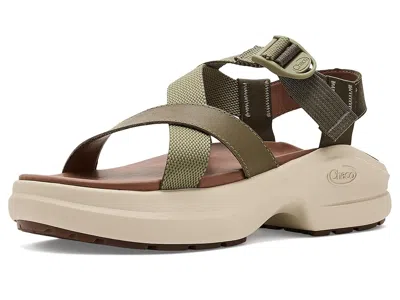 Chaco Cushform In Green