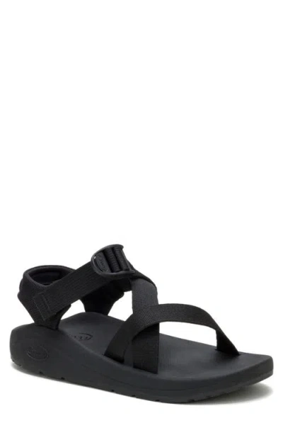 Chaco Cushz Sandal In Black