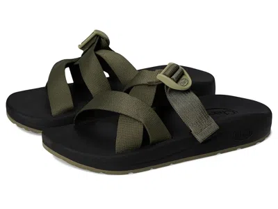 Chaco Cushz Slide In Green