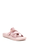 Chaco Cushz Slide Sandal In Pink