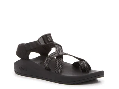 Chaco Cushz Sport Sandal In Black