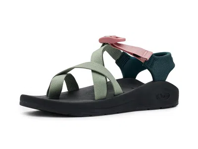 Chaco Cushz Toe-loop In Green