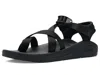 Chaco Cushz Toe Loop Sandal In Multi