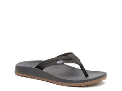 Chaco Lowdown Flip Flop In Black