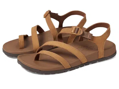 Chaco Lowdown Leather Sandal In Brown