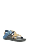 Chaco Mega Z Cloud Sandal In Blue