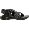 Chaco Mega Z Cloud Sandal In Black