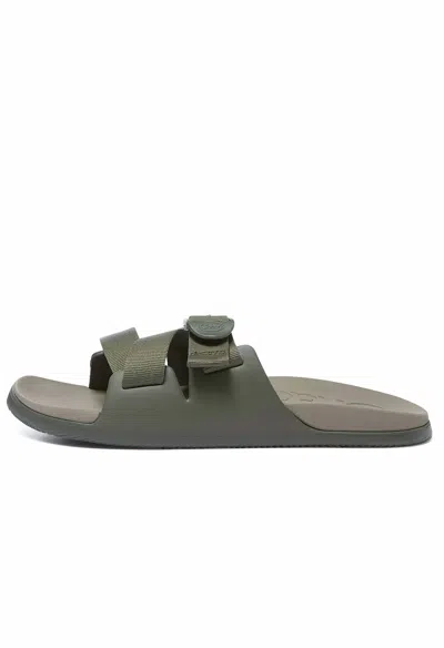 Chaco Men's Chillos Slide Sandal In Fossil