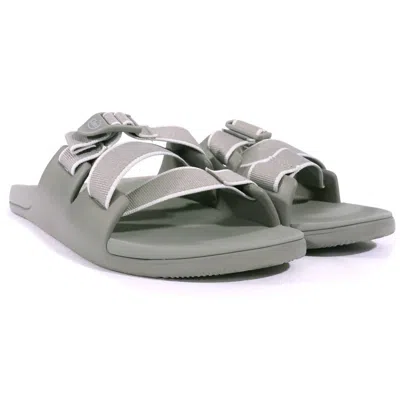 Chaco Men's Chillos Slide Sandal In Gray In Multi