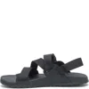 Chaco Men Zcloud Sandal In Serpent Navy In Black