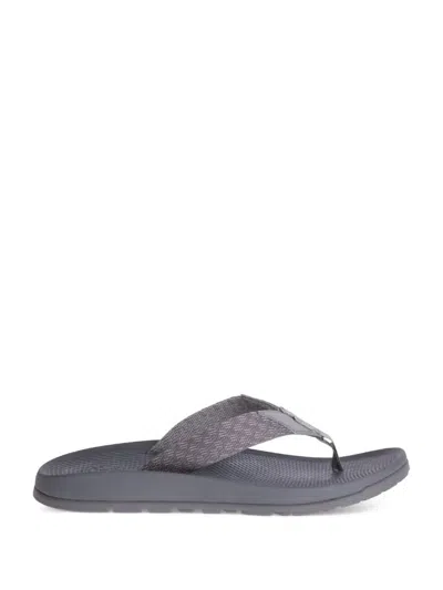 Chaco Men's Lowdown Flip Flop In Pitch Gray In Multi