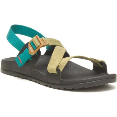 Chaco Men's Lowdown Sandal In Avocado Teal