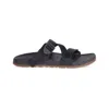 Chaco Men's Lowdown Slide In Black In Black