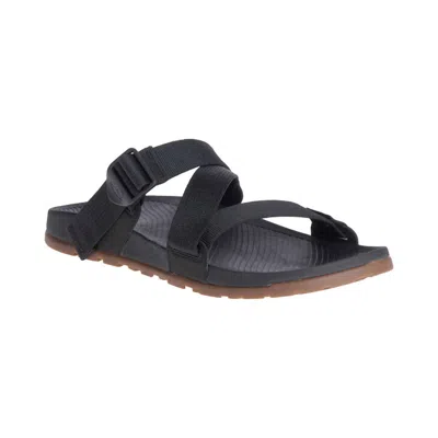 Chaco Men's Lowdown Slide Sandal In Black In Blue