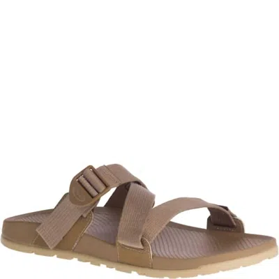 Chaco Men's Lowdown Slides In Otter In Multi