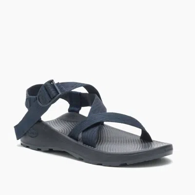 Chaco Men's Z Cloud Sandal In Serpent Navy In Gray